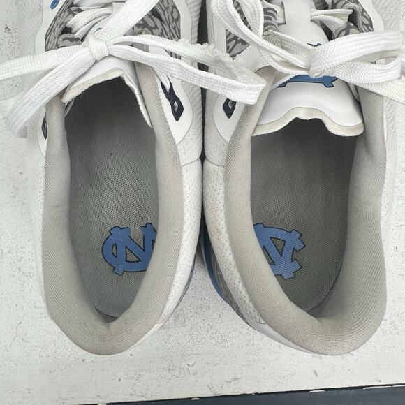 Nike Air Jordan Zoom Tenacity 88 UNC Tar Heels NCAA White Men\'s Size 11.5 main image 4